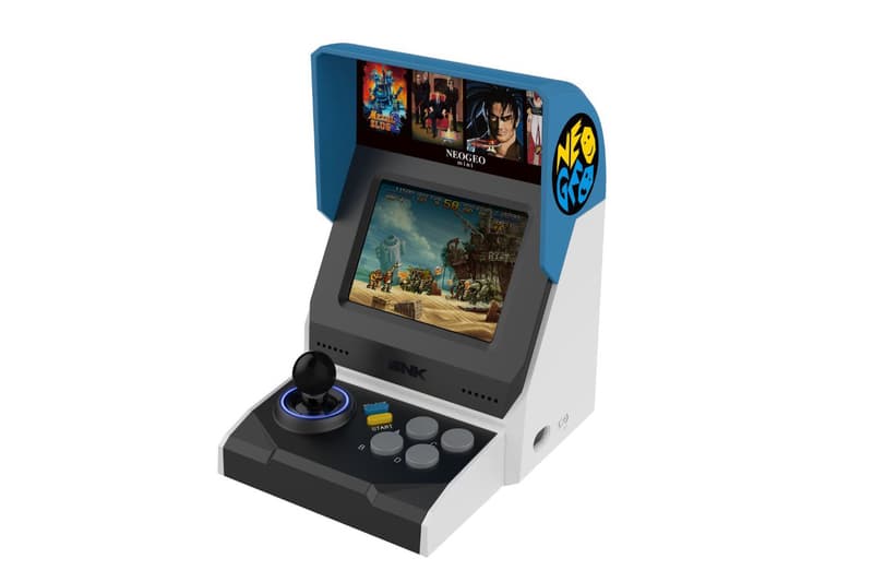 SNK Neo Geo Mini Retro Gaming Console Gaming System Miniature Retro 40 Games HDMI Port Headphone Jack