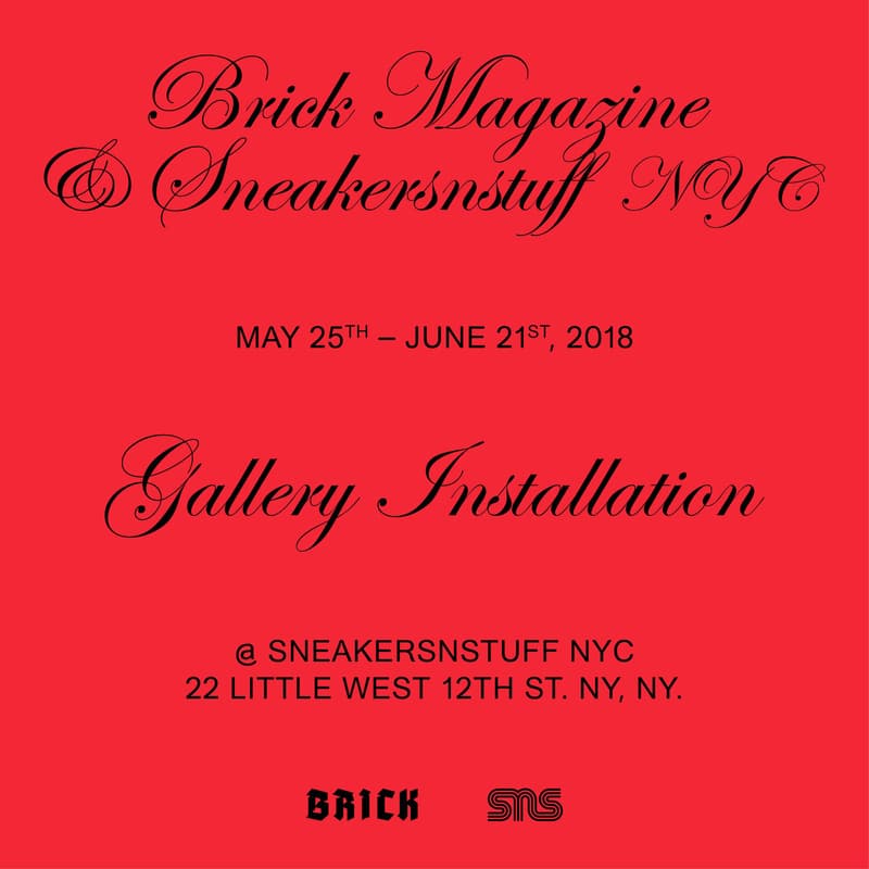 Sneakersnstuff BRICK Magazine edition 5 photography kali uchis 2 chains brockhampton trippie redd rich the kid