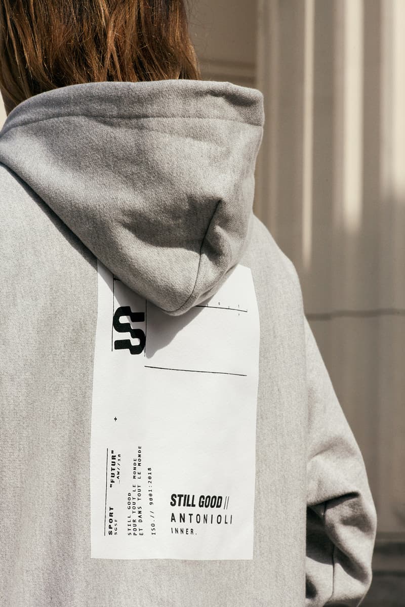 STILL GOOD ANTONIOLI INNER Collaboration may 2018 release date info drop tee shirt hoodie limited exclusive two pair Clement TAVERNITI