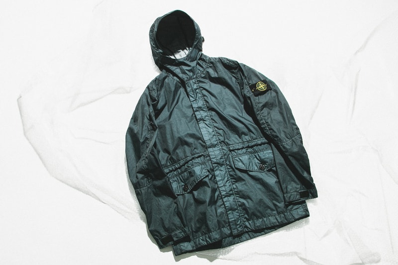 Stone Island Spring/Summer 2018 Deliveries HBX Jackets Closer Look Outerwear Coats Materials Fabrics Techniques Technologies Innovative