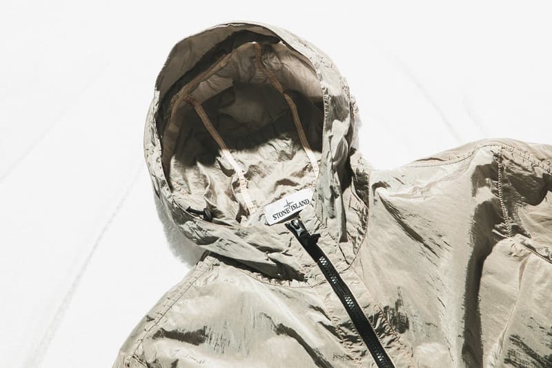 Stone Island Spring/Summer 2018 Deliveries HBX Jackets Closer Look Outerwear Coats Materials Fabrics Techniques Technologies Innovative