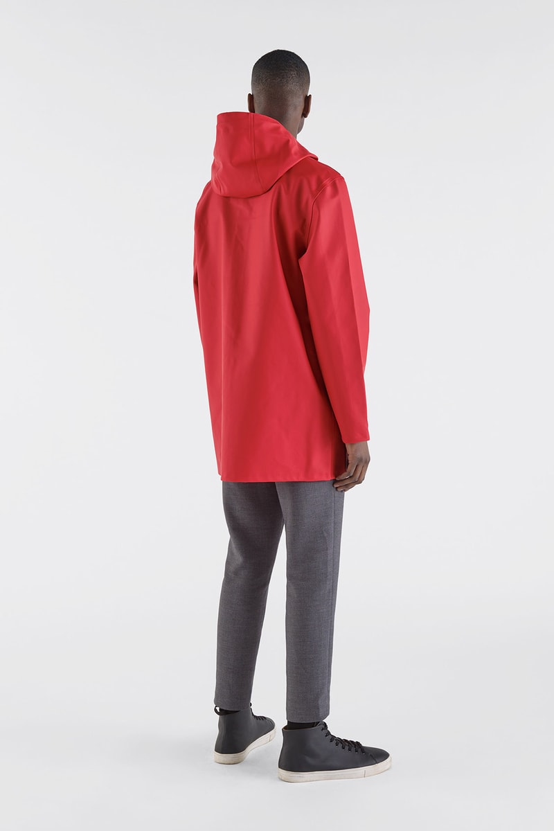 Band of Outsiders Stutterheim Fall Winter 2018 FW 2018 London Fashion Week Mens Raincoat Collaboration Collection