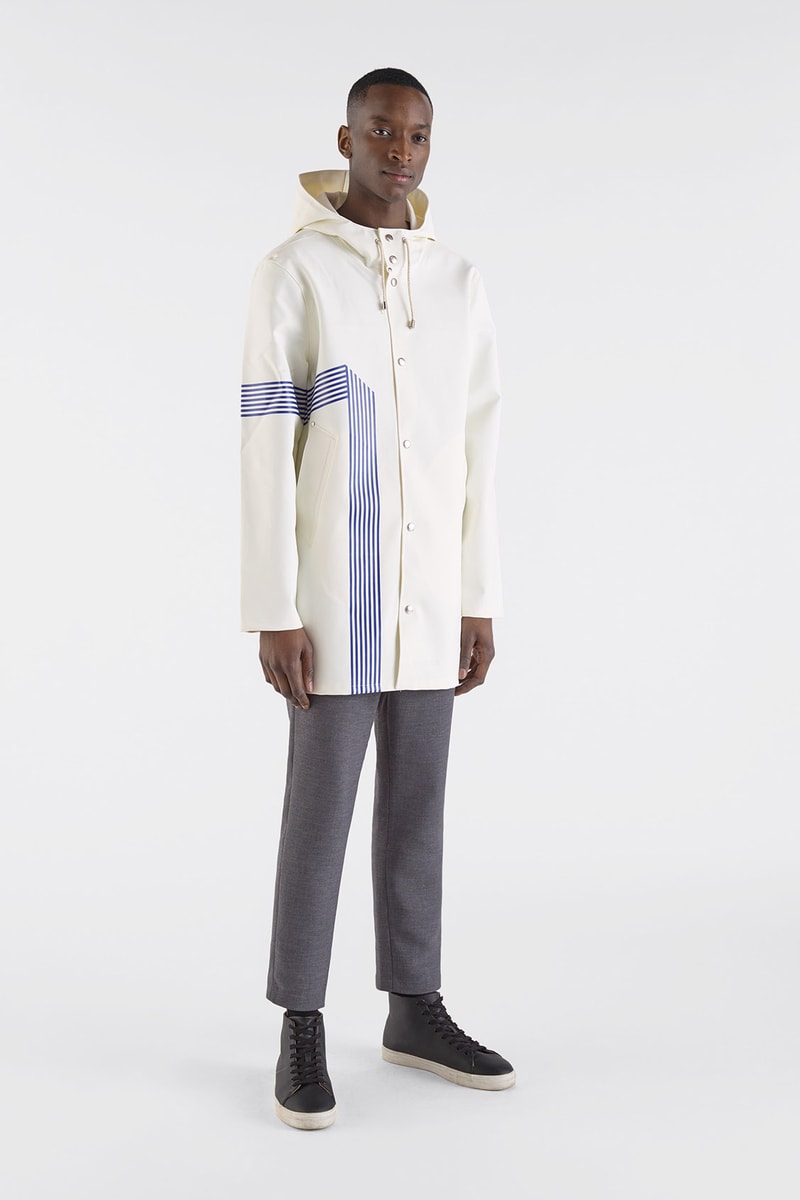 Band of Outsiders Stutterheim Fall Winter 2018 FW 2018 London Fashion Week Mens Raincoat Collaboration Collection