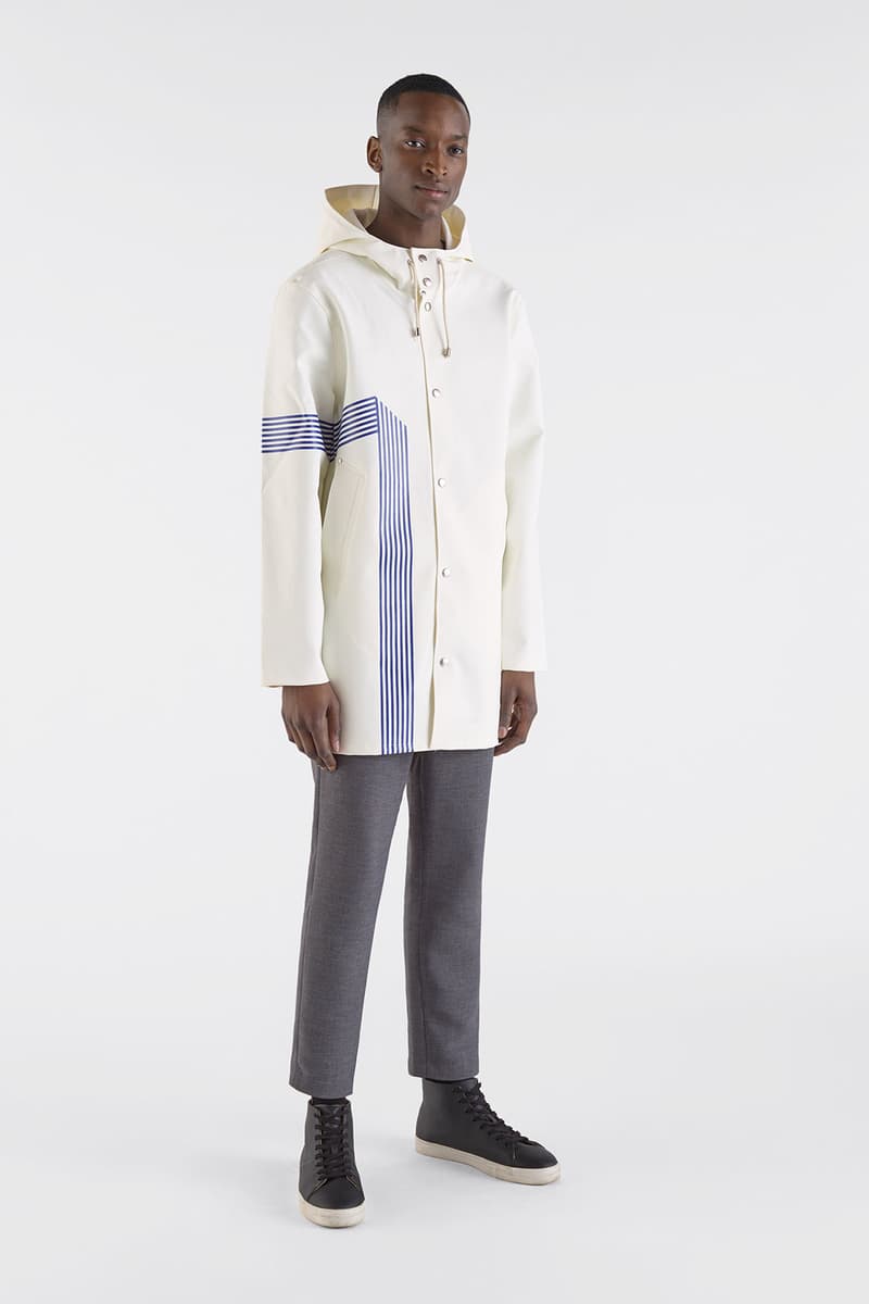 Band of Outsiders Stutterheim Fall Winter 2018 FW 2018 London Fashion Week Mens Raincoat Collaboration Collection