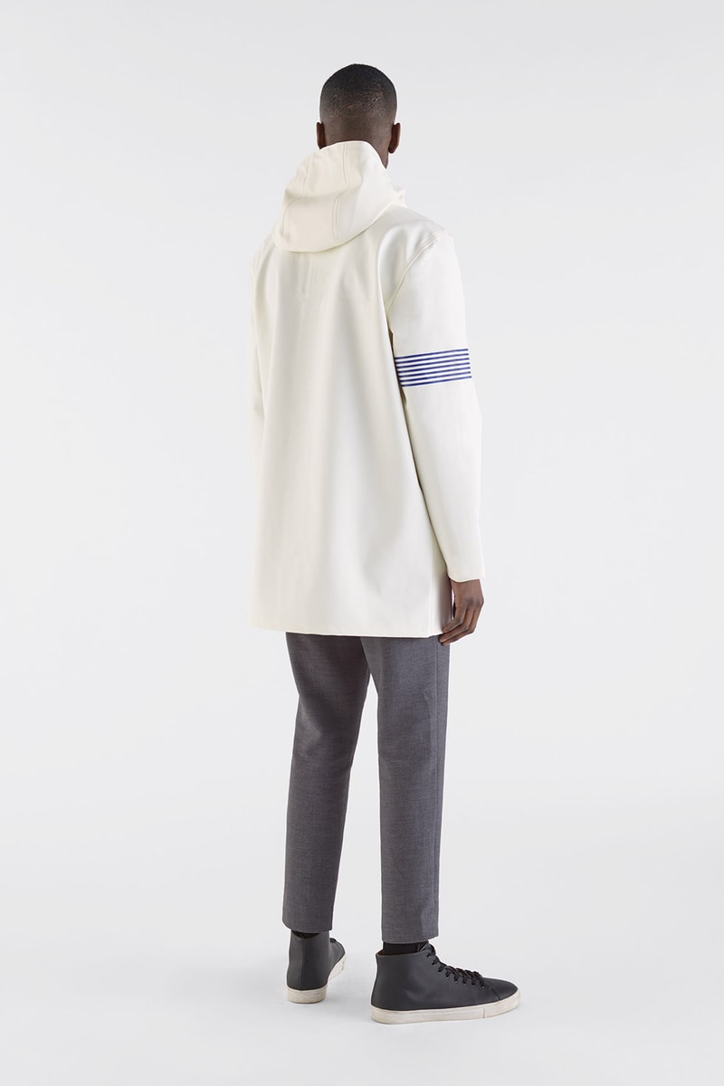 Band of Outsiders Stutterheim Fall Winter 2018 FW 2018 London Fashion Week Mens Raincoat Collaboration Collection