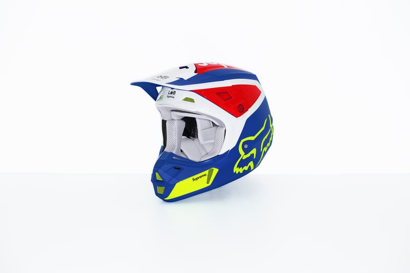 Supreme x Fox Racing V2 Helmet Blue