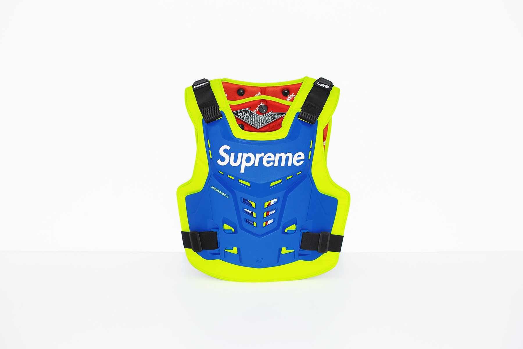 Supreme x Fox Racing Proframe Roost Deflector Vest Blue