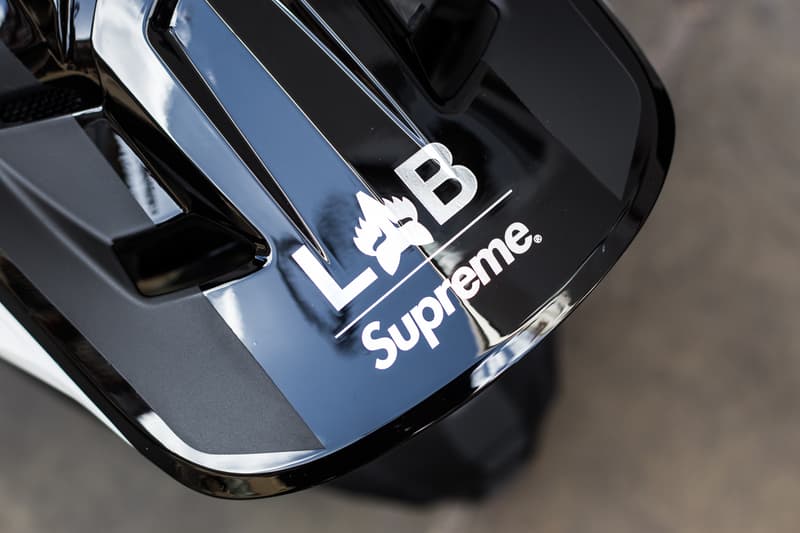 Supreme Fox Racing Closer Look Spring/Summer 2018 SS18 Streetsnaps Motorcycle Helmet Goggles Bike Handles Motocross Outfit