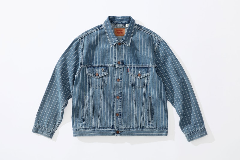 Supreme x Levi's Trucker Jacket blue