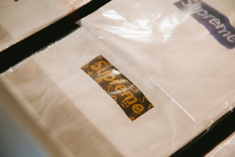 Supreme Exhibition Auction Artcurial Louis Vuittion Kaws George Condo cream bogo box logo football bike collaboration grail rare Cash Rules Everything Around Me Barbara Kruger mike tyson kermit 150 pieces streetwear sale Fabien Naudan