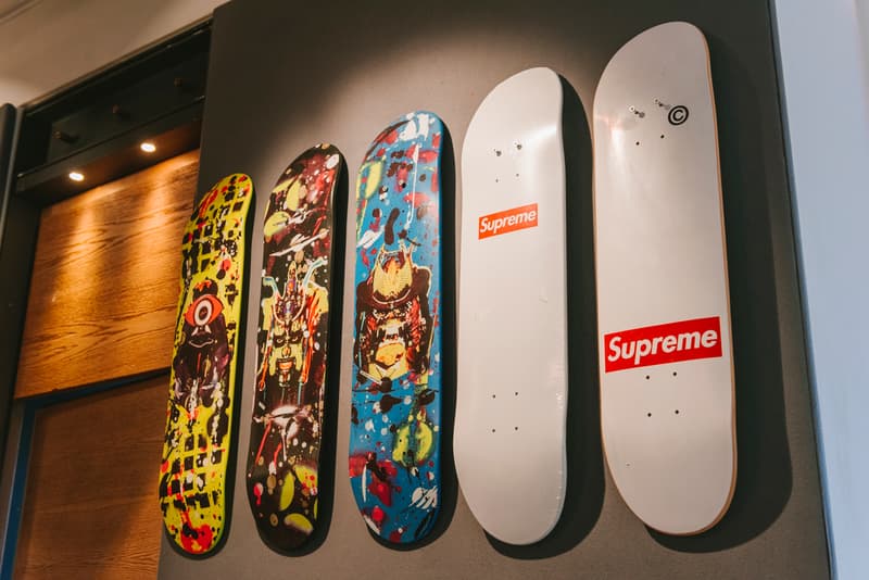 Supreme Exhibition Auction Artcurial Louis Vuittion Kaws George Condo cream bogo box logo football bike collaboration grail rare Cash Rules Everything Around Me Barbara Kruger mike tyson kermit 150 pieces streetwear sale Fabien Naudan