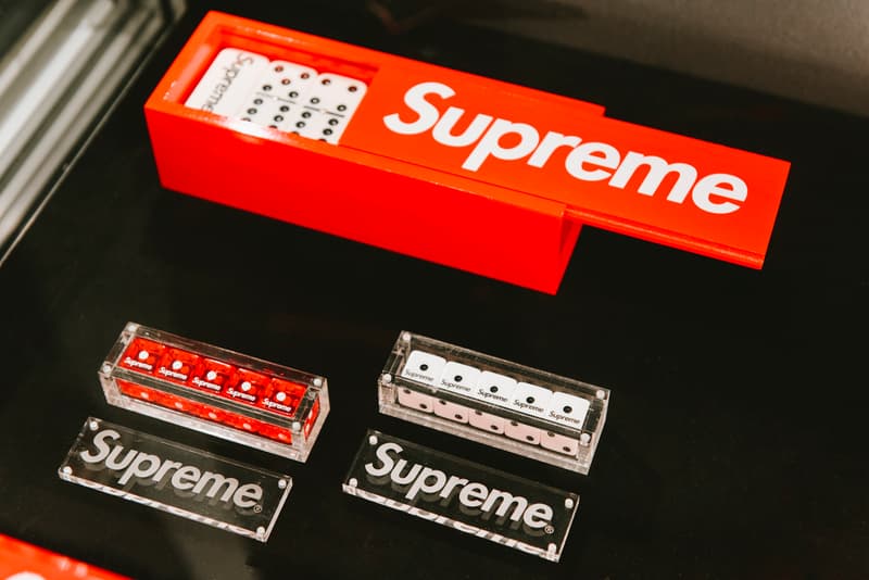 Supreme Exhibition Auction Artcurial Louis Vuittion Kaws George Condo cream bogo box logo football bike collaboration grail rare Cash Rules Everything Around Me Barbara Kruger mike tyson kermit 150 pieces streetwear sale Fabien Naudan