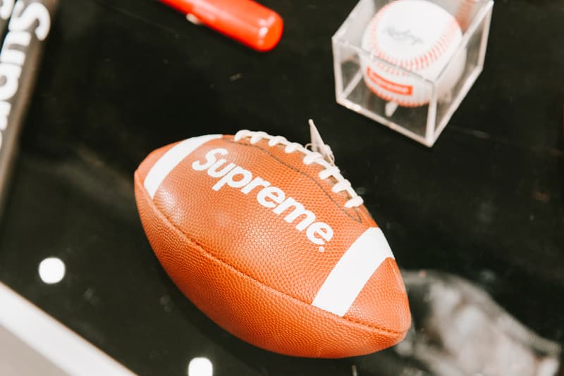 Supreme Exhibition Auction Artcurial Louis Vuittion Kaws George Condo cream bogo box logo football bike collaboration grail rare Cash Rules Everything Around Me Barbara Kruger mike tyson kermit 150 pieces streetwear sale Fabien Naudan