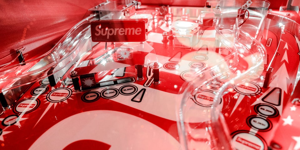 supreme pinball machine retail