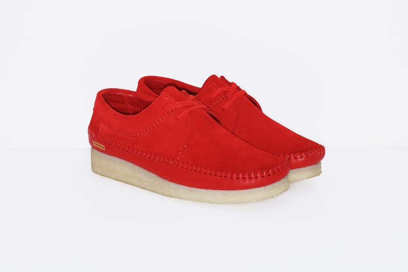 clarks red suede shoes