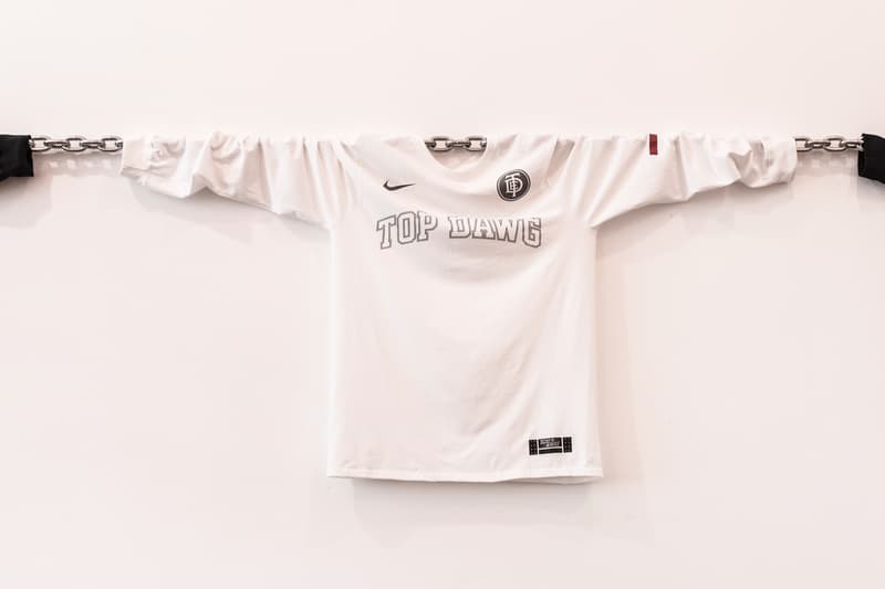 Kendrick Lamar DAMN TDE Nike Championship Shop Blends in Los Angeles