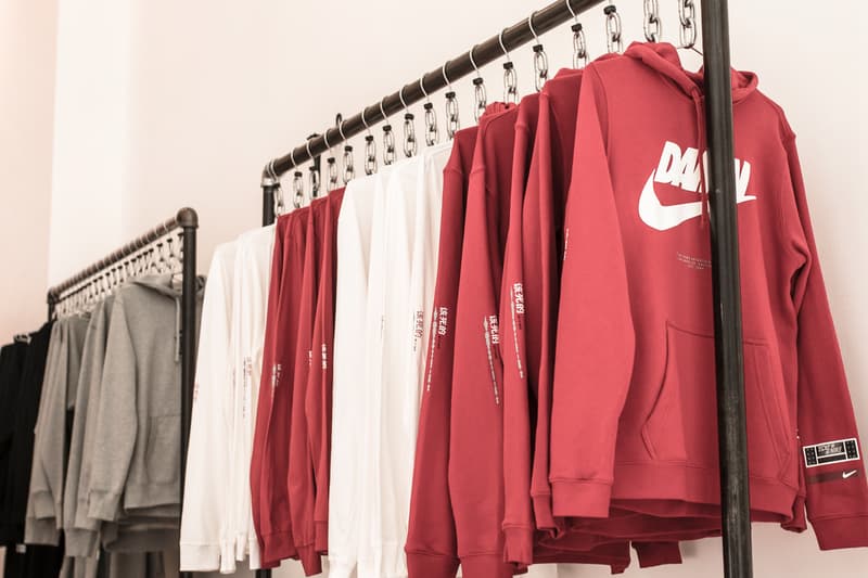 Kendrick Lamar DAMN TDE Nike Championship Shop Blends in Los Angeles