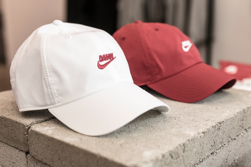 Kendrick Lamar DAMN TDE Nike Championship Shop Blends in Los Angeles