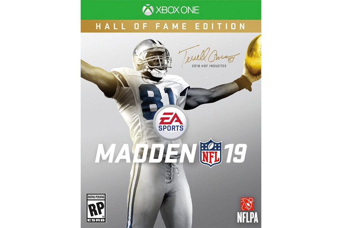 Terrell Owens Madden NFL 19 Hall of Fame Edition