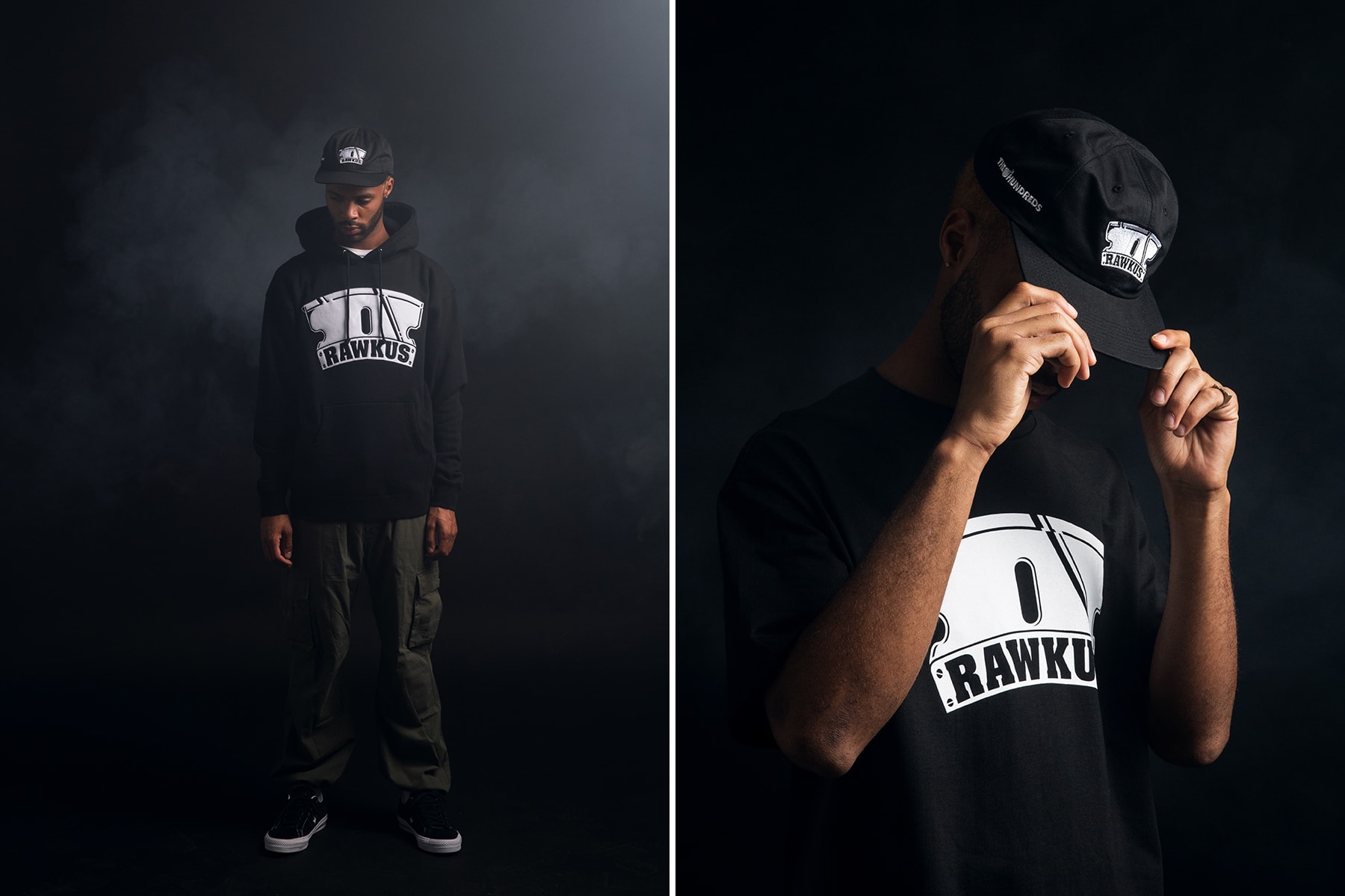 The Hundreds Rawkus Records Capsule Collection T-shirts coach jacket cap beanie hoodies