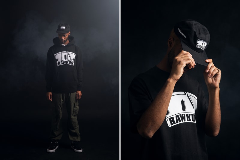 The Hundreds Rawkus Records Capsule Collection T-shirts coach jacket cap beanie hoodies