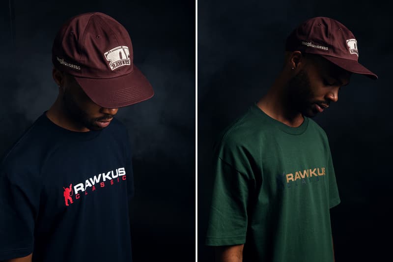 The Hundreds Rawkus Records Capsule Collection T-shirts coach jacket cap beanie hoodies