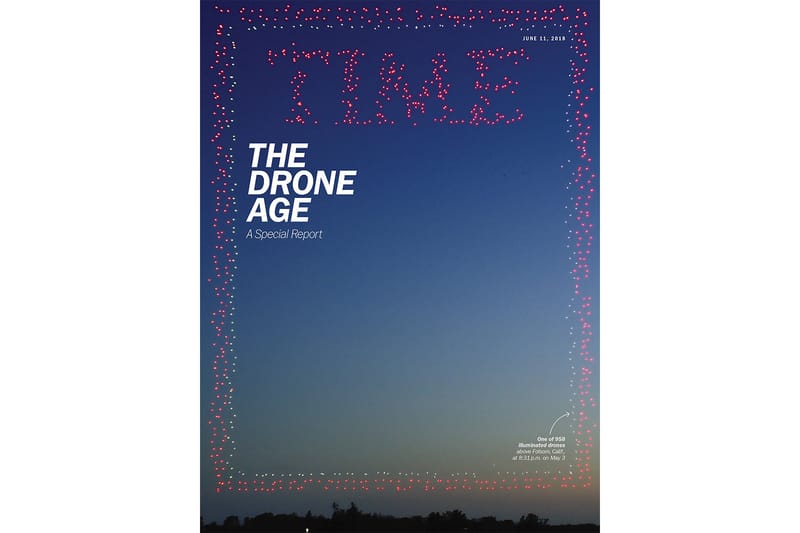 'TIME' Magazine's "The Drone Age" Cover Displays One of the Biggest Drone Shows in the U.S.