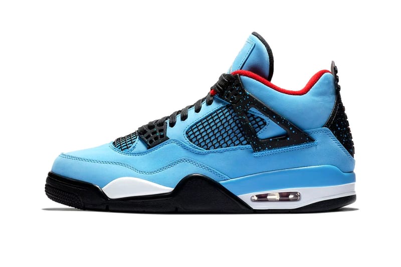 air jordan 4 cactus jack blue