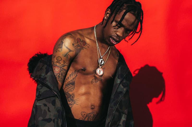 Travis Scott Stargazing New Track Song Performance Rolling Loud festival may 12 2018