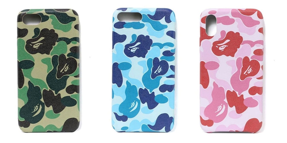 BAPE ABC CAMO iPhone 8 & iPhone X Cases | Hypebeast