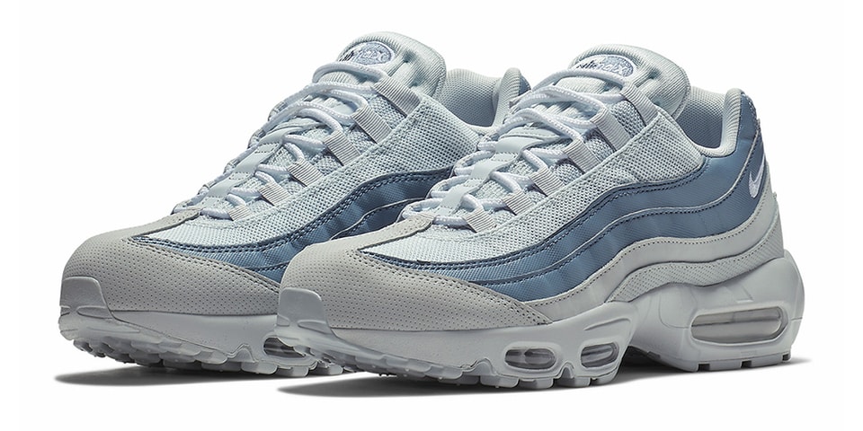 Nike air max 95 white blue grey Clearance