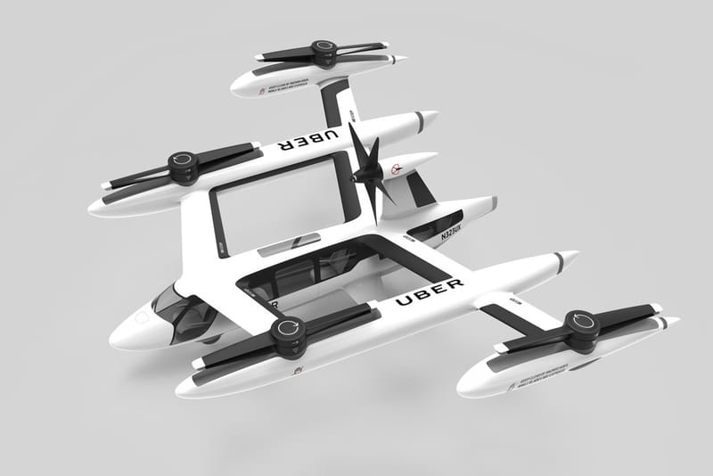 Uber Reveals Its Latest Flying Taxi Prototype