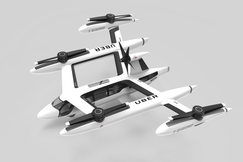 Uber Flying Taxi Prototype may 2018