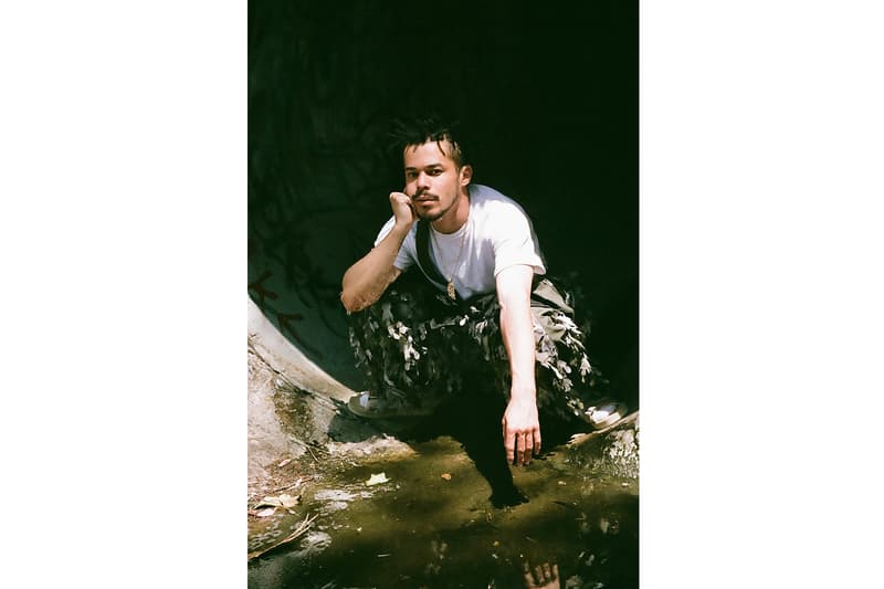 ULTRAOLIVE® Camo 3D Leaf Fabric ULTRA_Experiments track pants shoulder bag release info