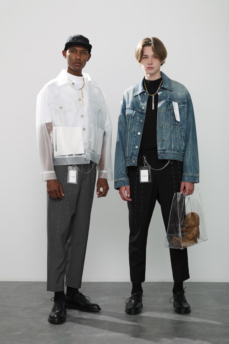 Unawares Spring Summer 2018 Collection Lookbook Denim Jacket Shirt T Trousers Pants Label