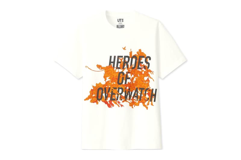 Uniqlo x Blizzard Entertainment UT Capsule Heroes of the Storm Overwatch Diablo III Starcraft Hearthstone blizzard gaming PC games e-sports