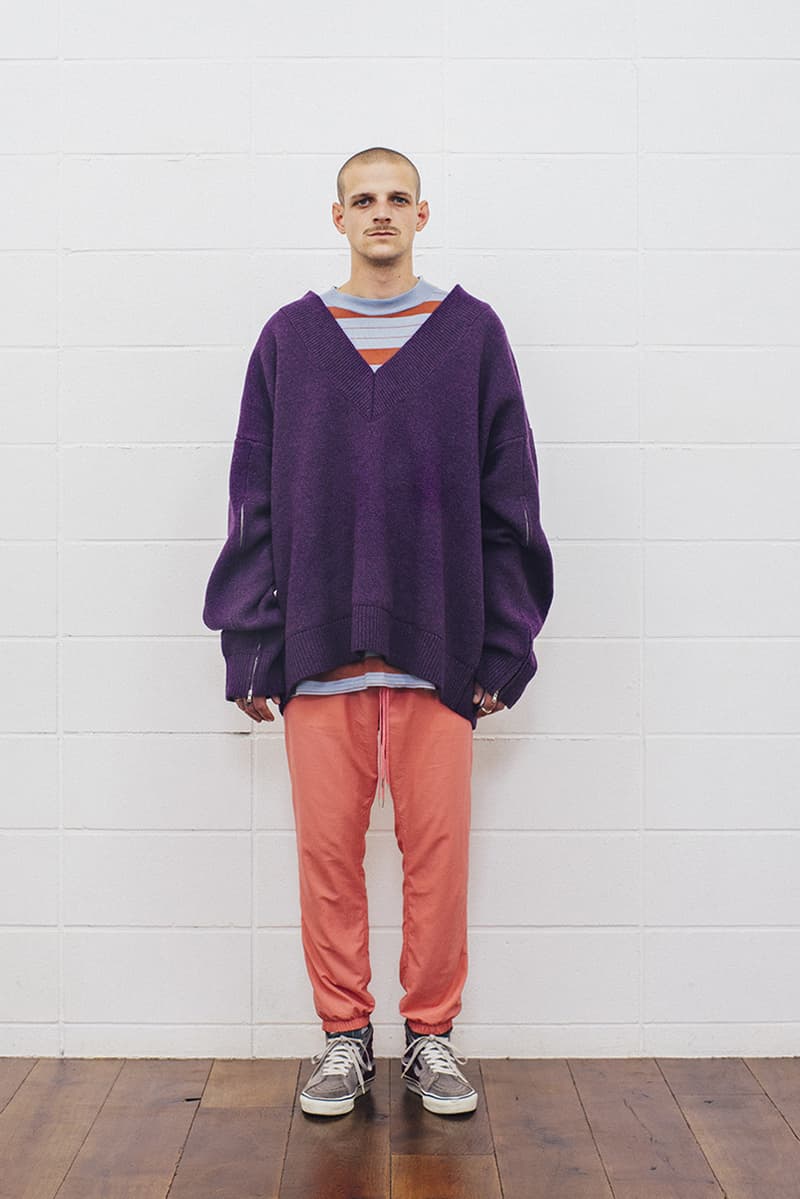 UNUSED fall winter 2018 collection lookbook japan drop release