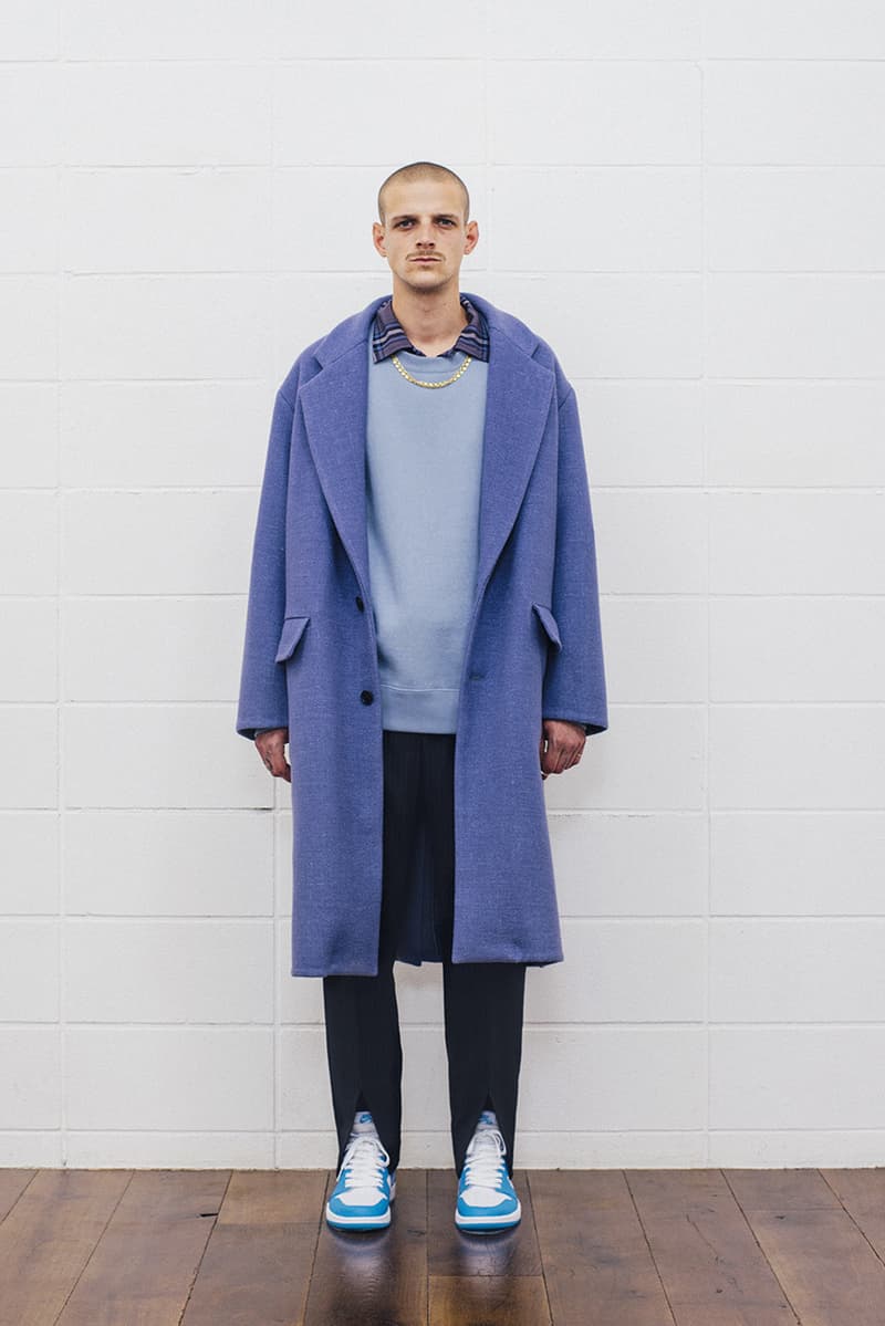 UNUSED fall winter 2018 collection lookbook japan drop release