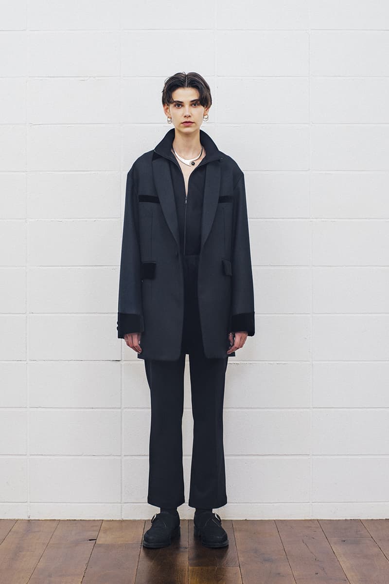 UNUSED fall winter 2018 collection lookbook japan drop release