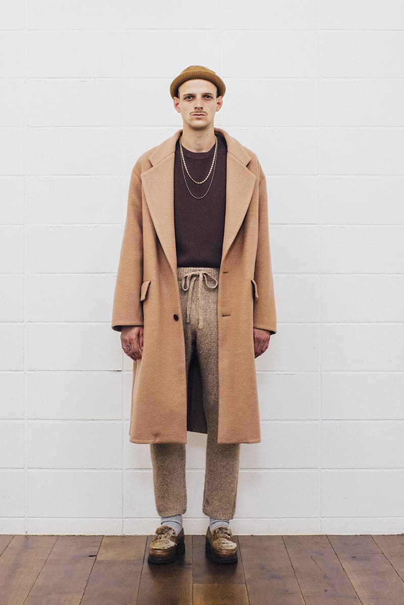 UNUSED fall winter 2018 collection lookbook japan drop release