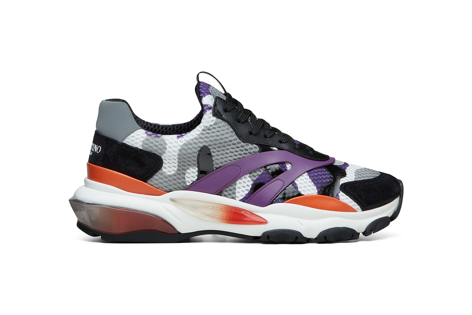 Valentino Spring Summer 2018 Bounce Sneakers orange purple release date info drop shoes footwear runner chunky clunky
