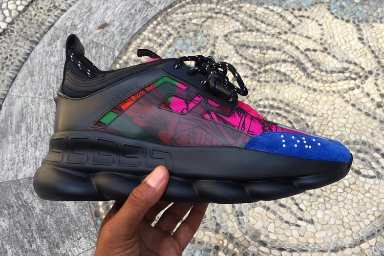 A First Look at Versace's Spring/Summer 2019 Chain Reaction