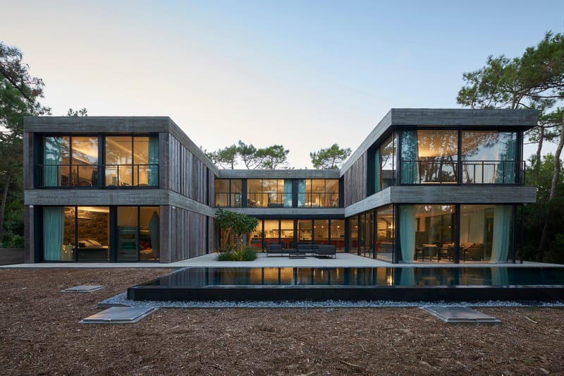 Villa Eiders Brings Modernity to a Tranquil French Community