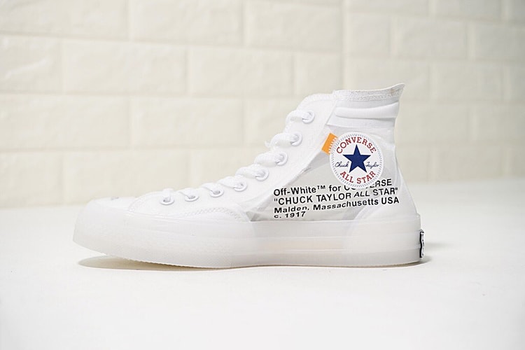 UPDATE: These White Virgil Abloh x Converse Chuck 70s Are Fake