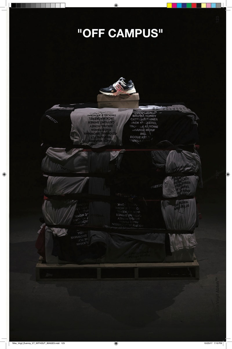 Virgil Abloh x Nike "TEXTBOOK" Download Available Link The Ten Reconstructed