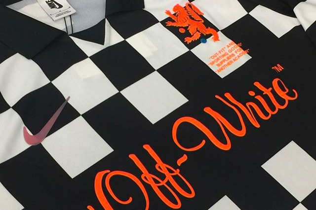 Virgil Abloh and Nike Gifted High School Soccer Team Co-Branded Football Kits