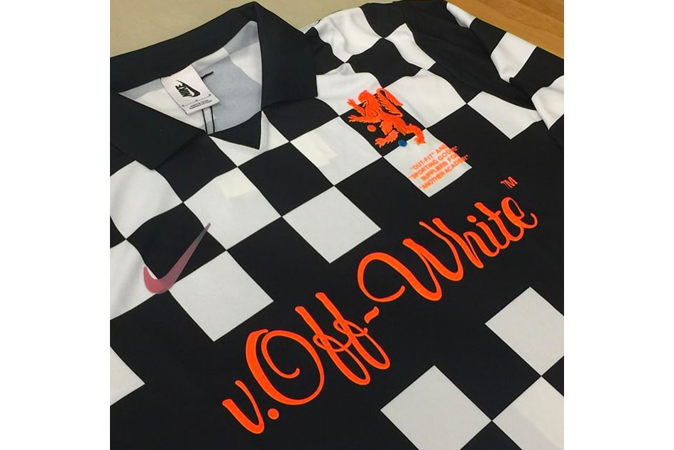 OFF WHITE Nike Football Apparel Release Info