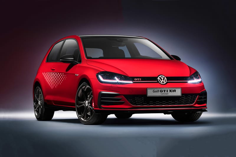 Volkswagen Unveils Aggressive Golf GTI TCR Concept