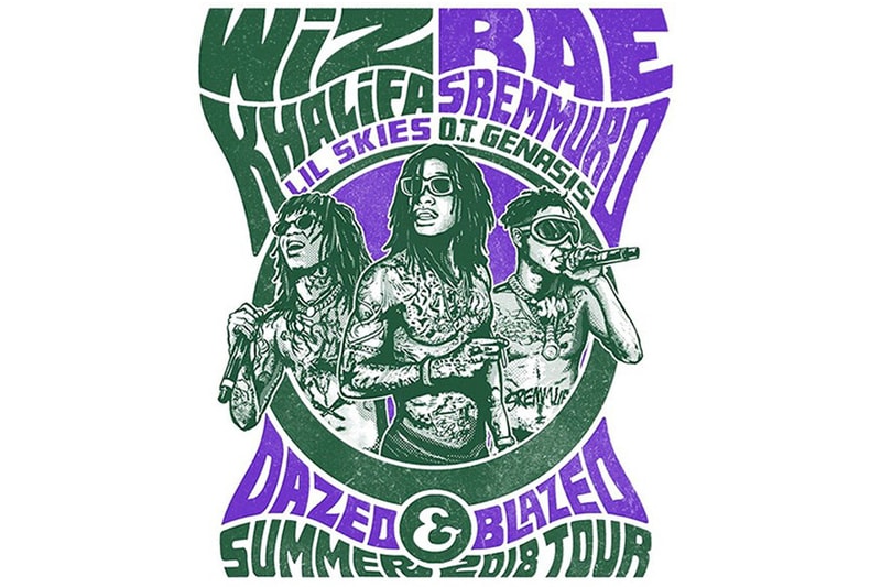 Wiz Khalifa Rae Sremmurd Dazed and Blazed Summer Tour Album Leak Single Music Video EP Mixtape Download Stream Discography 2018 Live Show Performance Tour Dates Album Review Tracklist Remix