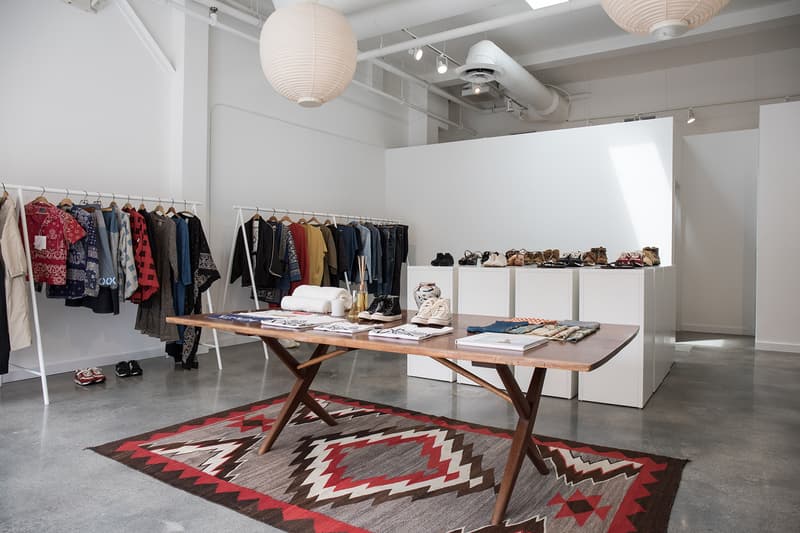 WMV visvim Brentwood Pop-Up Store Open Now Shop Clothing Accessories Tote Bags Shoes Trainers Kicks Sneakers